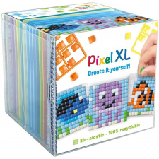 Pixelhobby XL Cube dėlionė Vandens gyvūnai 